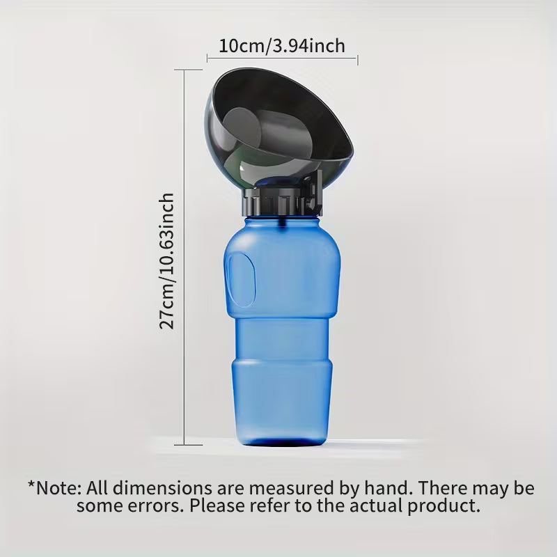 Botella Portátil de Agua y Comida para Perros y Gatos – Ideal para Paseos