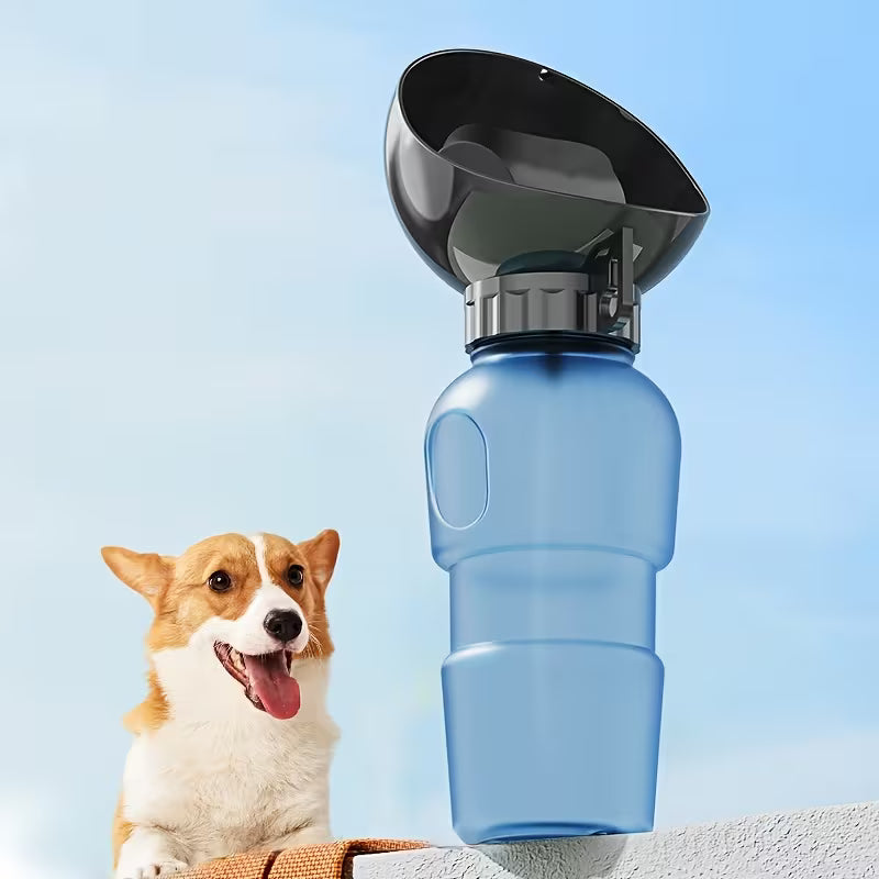 Botella Portátil de Agua y Comida para Perros y Gatos – Ideal para Paseos