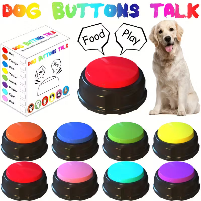 Botones de Comunicación para Perros – Entrenamiento Interactivo
