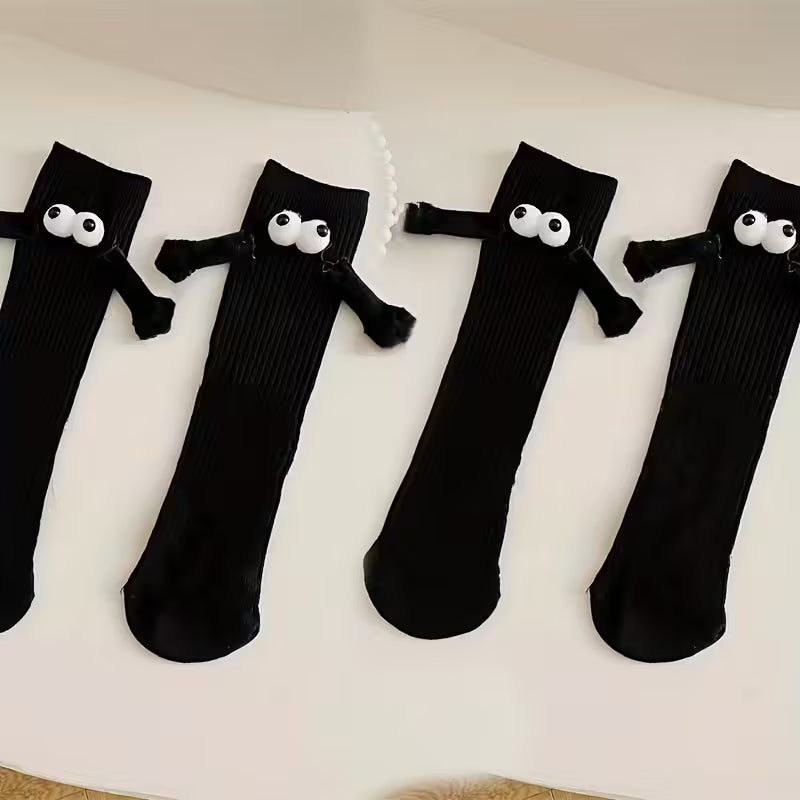 Calcetines Magnéticos para Parejas – 1 Par | Regalo Divertido