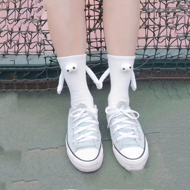 Calcetines Magnéticos para Parejas – 1 Par | Regalo Divertido