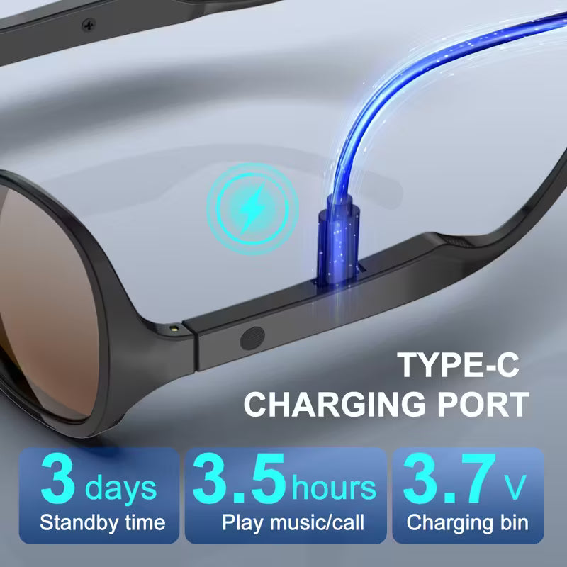 Gafas Inalámbricas para Llamadas Bluetooth V5.3