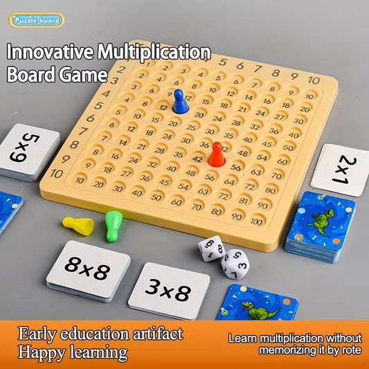 Tabla de Multiplicar Educativa – Juego de Mesa para Aprender Matemáticas (3+)