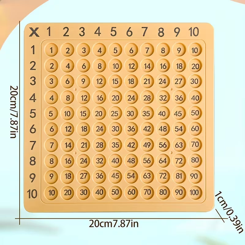 Tabla de Multiplicar Educativa – Juego de Mesa para Aprender Matemáticas (3+)
